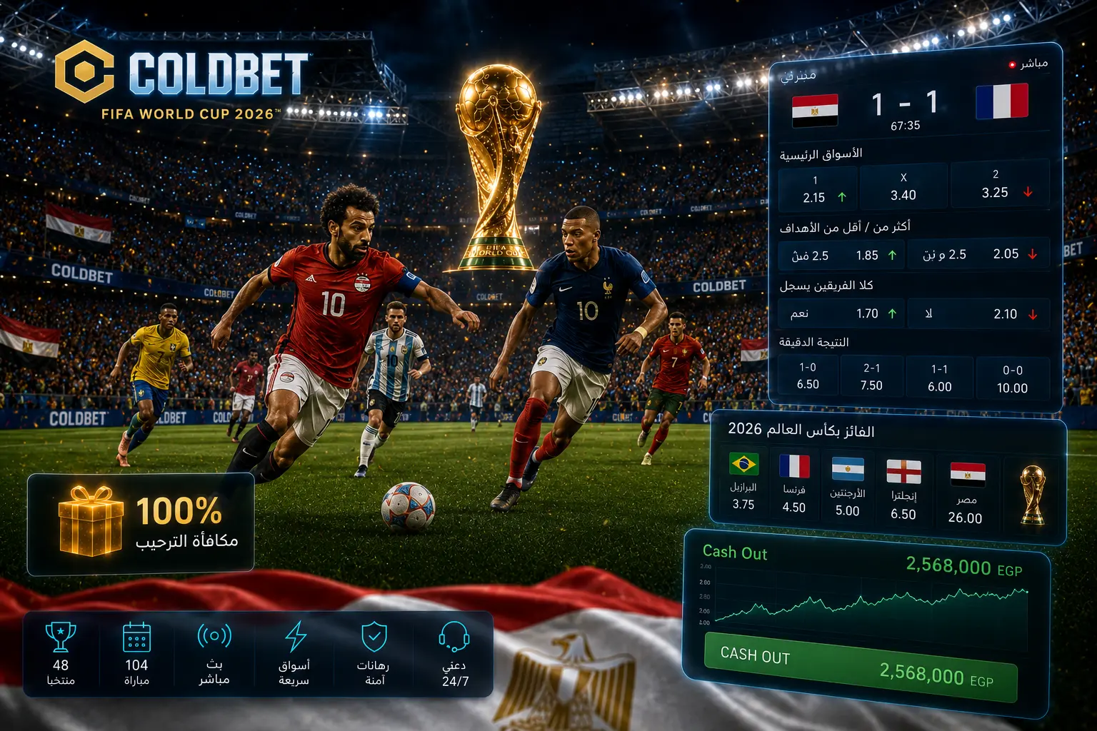 ColdBet egypt FIFA